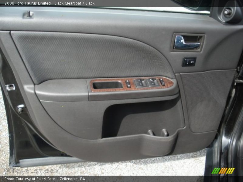 Black Clearcoat / Black 2008 Ford Taurus Limited