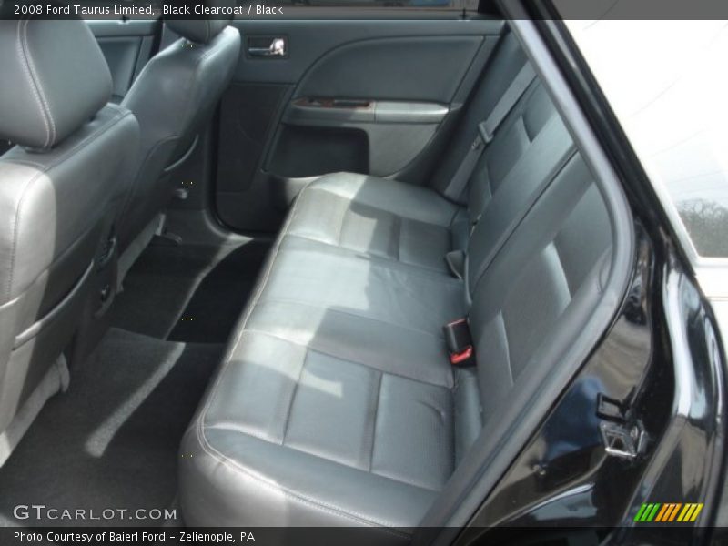 Black Clearcoat / Black 2008 Ford Taurus Limited