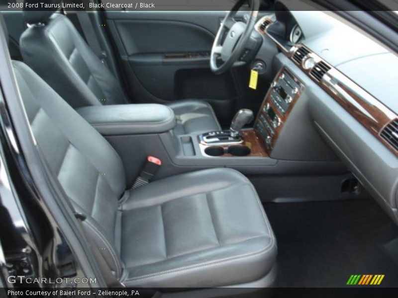 Black Clearcoat / Black 2008 Ford Taurus Limited