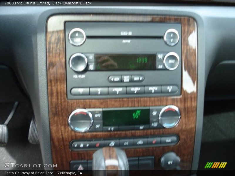 Black Clearcoat / Black 2008 Ford Taurus Limited