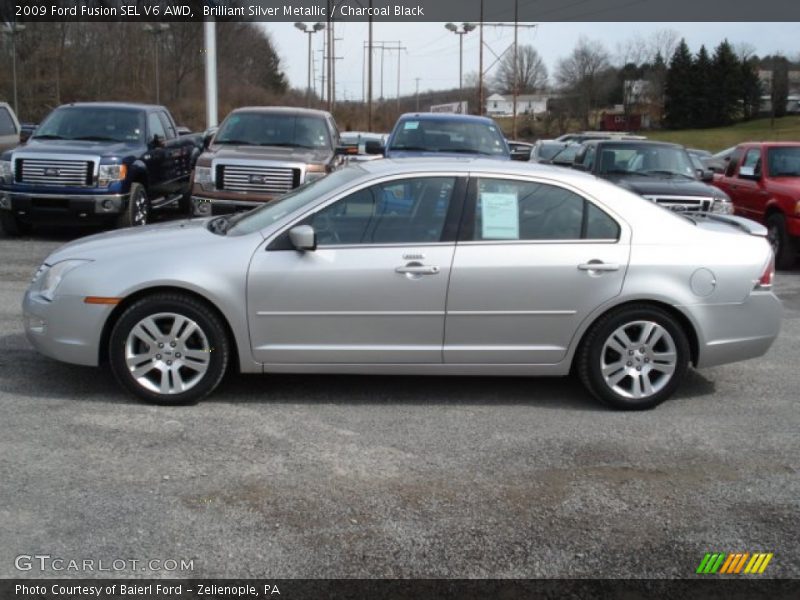  2009 Fusion SEL V6 AWD Brilliant Silver Metallic
