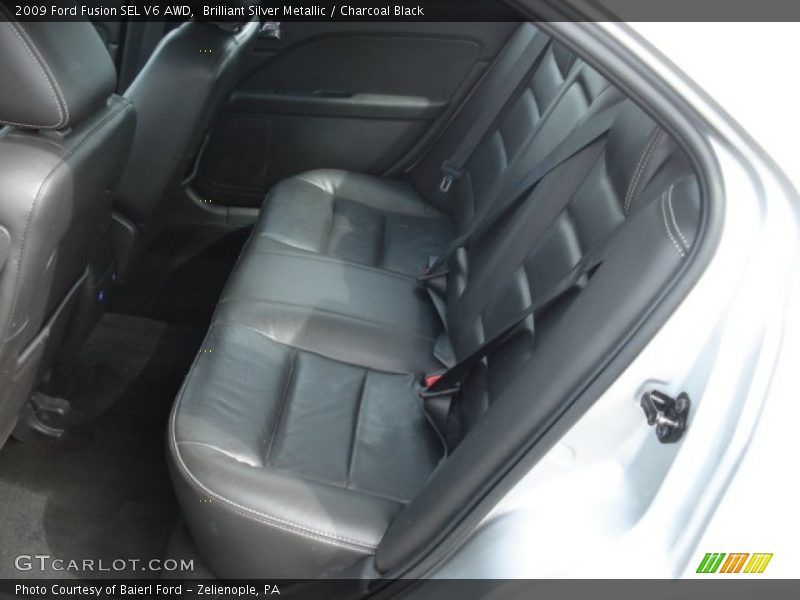  2009 Fusion SEL V6 AWD Charcoal Black Interior