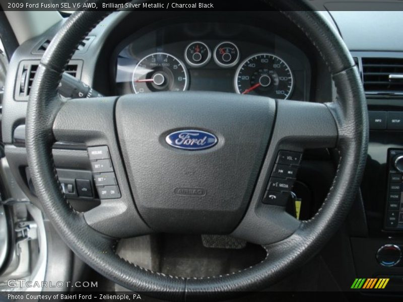  2009 Fusion SEL V6 AWD Steering Wheel