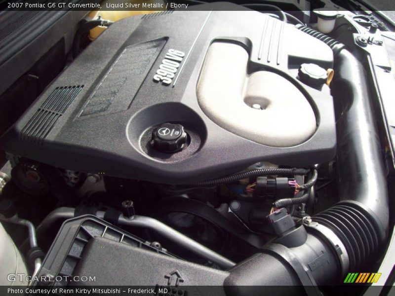 Liquid Silver Metallic / Ebony 2007 Pontiac G6 GT Convertible