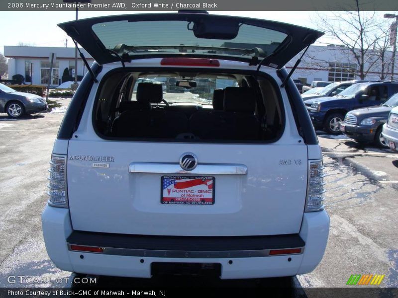 Oxford White / Charcoal Black 2006 Mercury Mountaineer Premier AWD