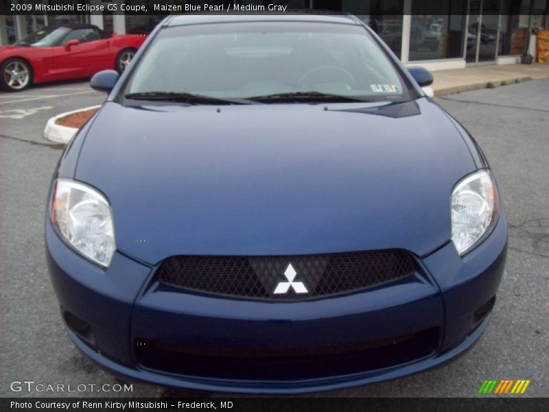 Maizen Blue Pearl / Medium Gray 2009 Mitsubishi Eclipse GS Coupe