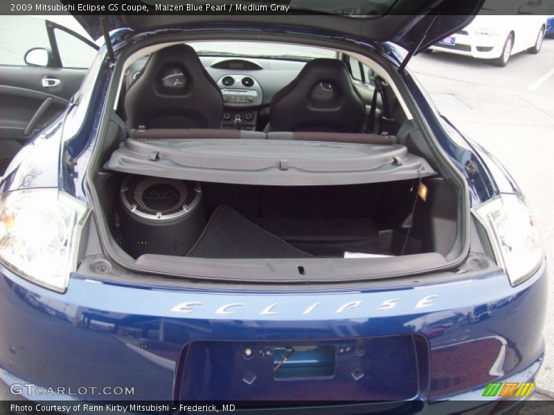 Maizen Blue Pearl / Medium Gray 2009 Mitsubishi Eclipse GS Coupe