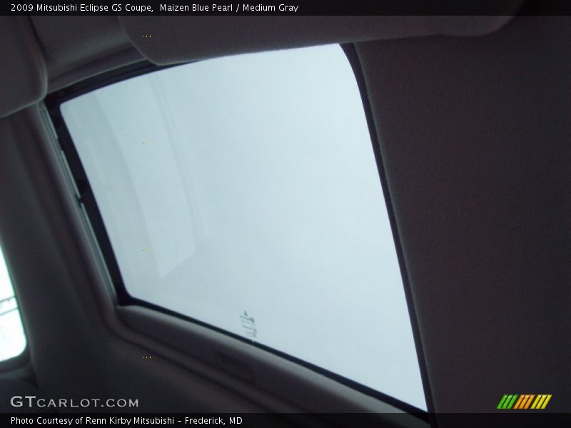 Maizen Blue Pearl / Medium Gray 2009 Mitsubishi Eclipse GS Coupe
