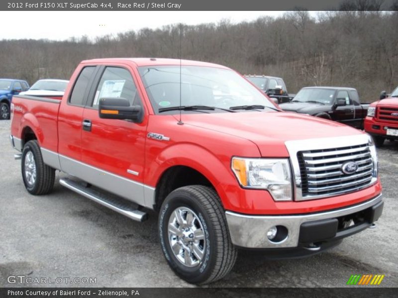 Front 3/4 View of 2012 F150 XLT SuperCab 4x4