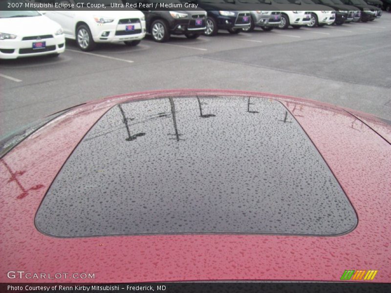 Ultra Red Pearl / Medium Gray 2007 Mitsubishi Eclipse GT Coupe