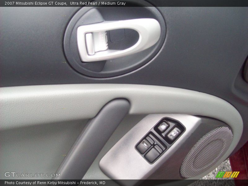 Ultra Red Pearl / Medium Gray 2007 Mitsubishi Eclipse GT Coupe