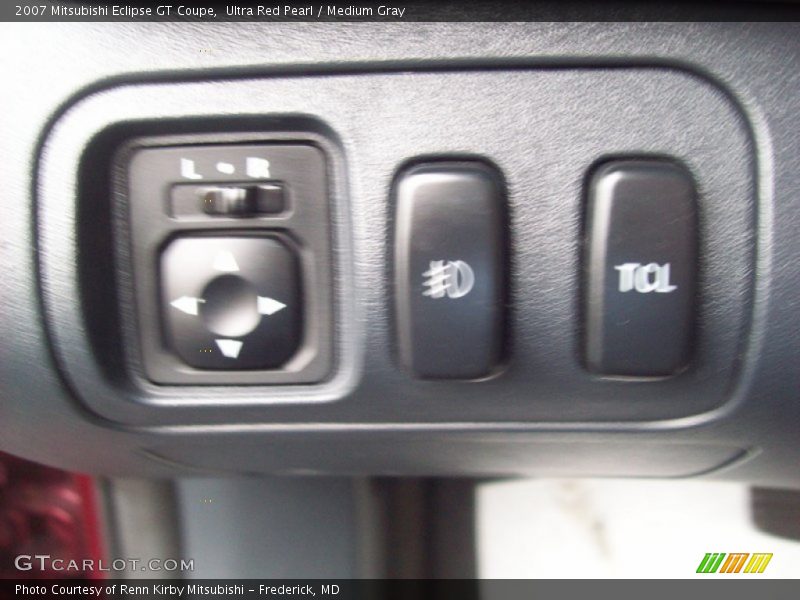 Ultra Red Pearl / Medium Gray 2007 Mitsubishi Eclipse GT Coupe