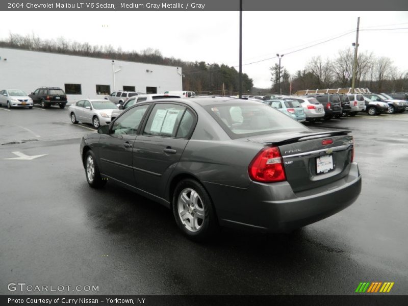 Medium Gray Metallic / Gray 2004 Chevrolet Malibu LT V6 Sedan
