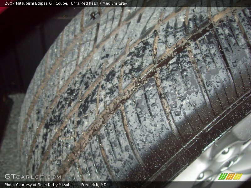 Ultra Red Pearl / Medium Gray 2007 Mitsubishi Eclipse GT Coupe