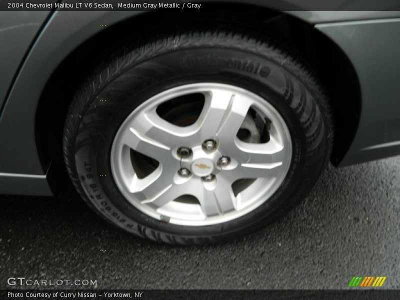 Medium Gray Metallic / Gray 2004 Chevrolet Malibu LT V6 Sedan