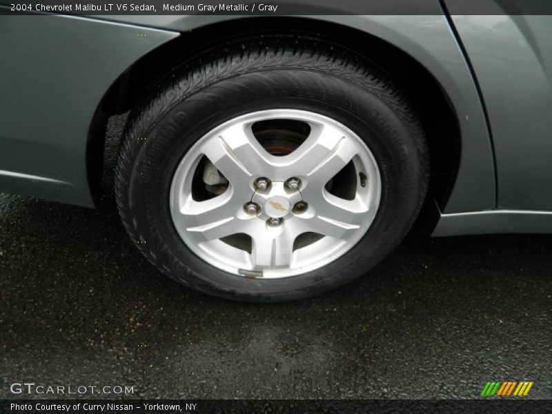 Medium Gray Metallic / Gray 2004 Chevrolet Malibu LT V6 Sedan