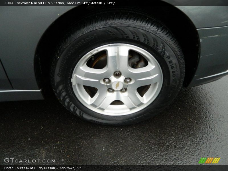 Medium Gray Metallic / Gray 2004 Chevrolet Malibu LT V6 Sedan