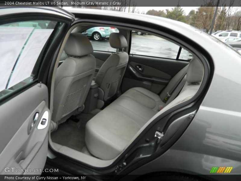 Medium Gray Metallic / Gray 2004 Chevrolet Malibu LT V6 Sedan