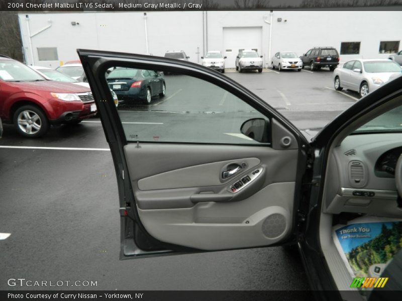 Medium Gray Metallic / Gray 2004 Chevrolet Malibu LT V6 Sedan