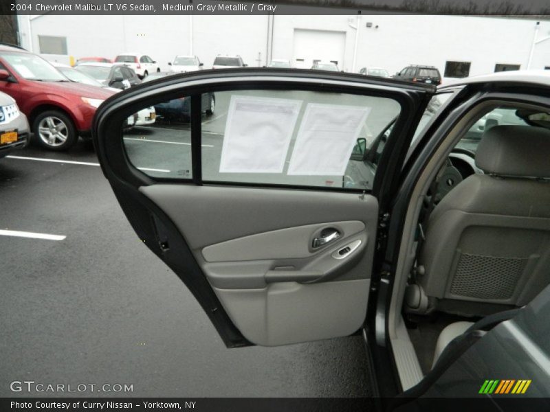 Medium Gray Metallic / Gray 2004 Chevrolet Malibu LT V6 Sedan