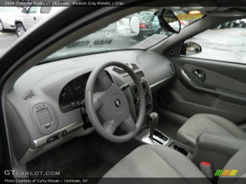 Medium Gray Metallic / Gray 2004 Chevrolet Malibu LT V6 Sedan