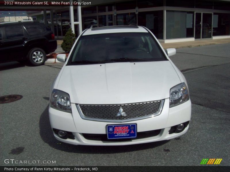 White Pearl / Gray Sport 2012 Mitsubishi Galant SE