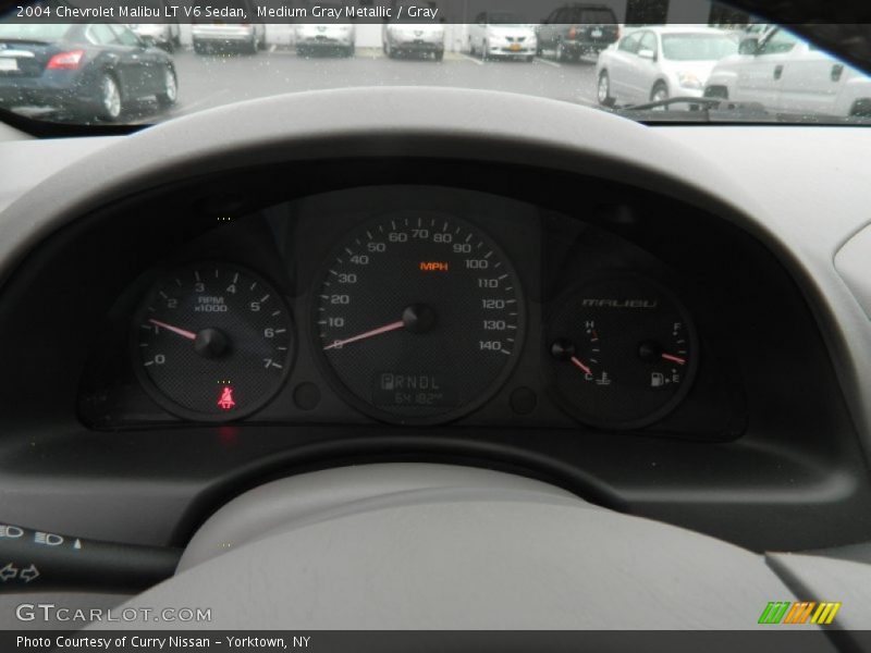 Medium Gray Metallic / Gray 2004 Chevrolet Malibu LT V6 Sedan
