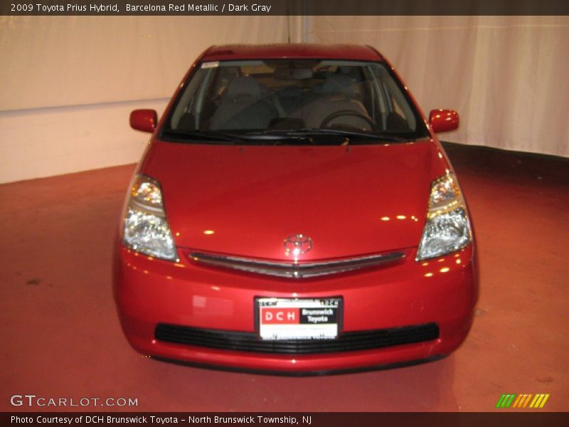 Barcelona Red Metallic / Dark Gray 2009 Toyota Prius Hybrid