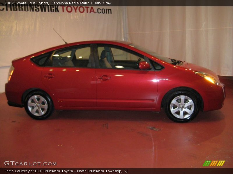 Barcelona Red Metallic / Dark Gray 2009 Toyota Prius Hybrid