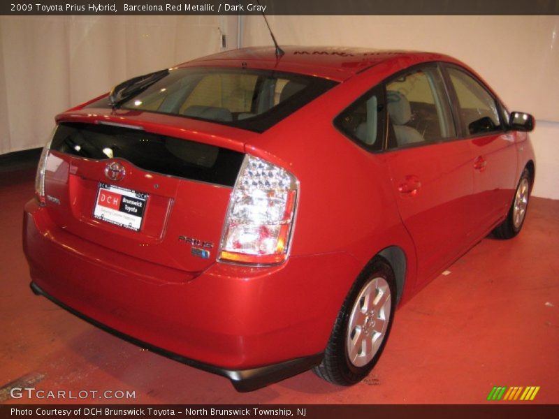 Barcelona Red Metallic / Dark Gray 2009 Toyota Prius Hybrid