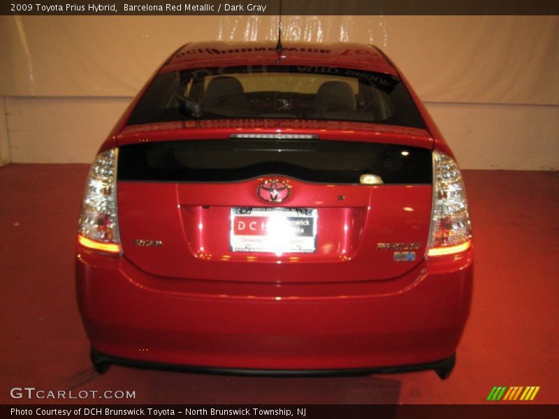 Barcelona Red Metallic / Dark Gray 2009 Toyota Prius Hybrid