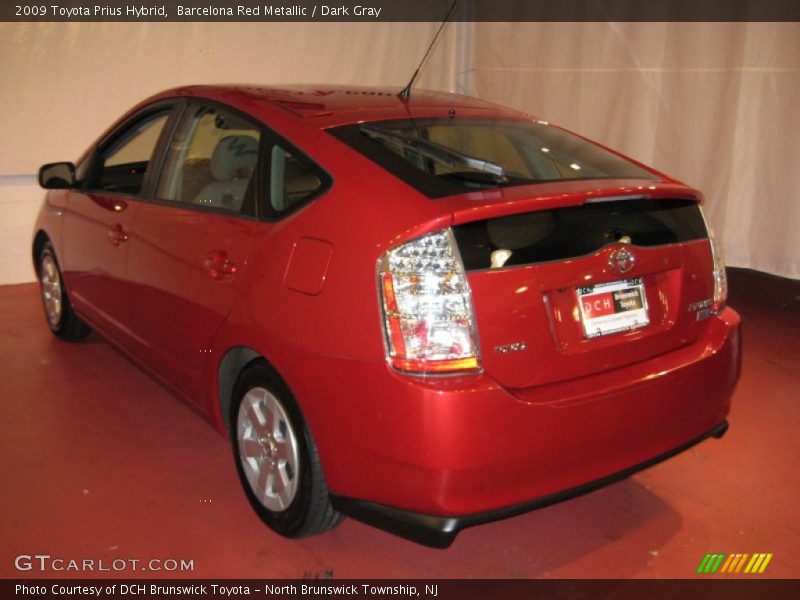 Barcelona Red Metallic / Dark Gray 2009 Toyota Prius Hybrid