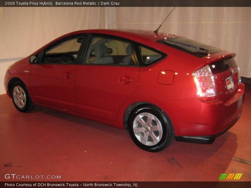 Barcelona Red Metallic / Dark Gray 2009 Toyota Prius Hybrid