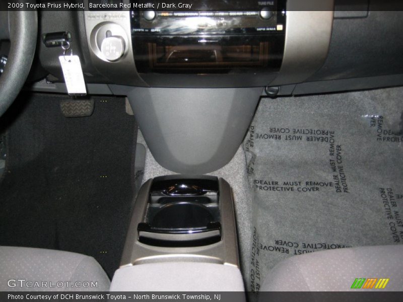 Barcelona Red Metallic / Dark Gray 2009 Toyota Prius Hybrid