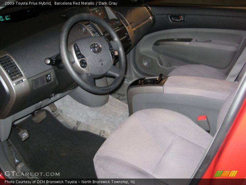 Barcelona Red Metallic / Dark Gray 2009 Toyota Prius Hybrid