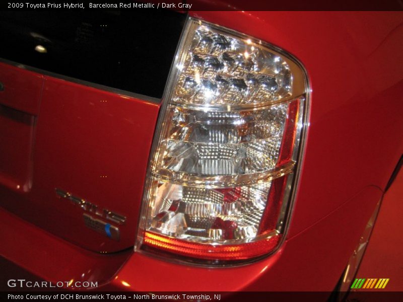 Barcelona Red Metallic / Dark Gray 2009 Toyota Prius Hybrid