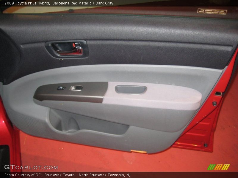 Barcelona Red Metallic / Dark Gray 2009 Toyota Prius Hybrid