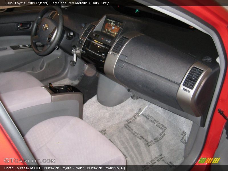 Barcelona Red Metallic / Dark Gray 2009 Toyota Prius Hybrid