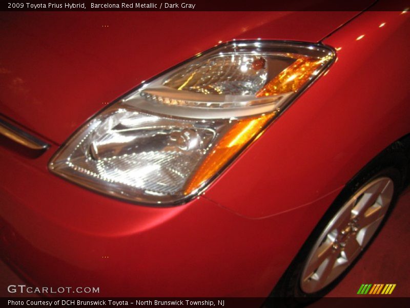 Barcelona Red Metallic / Dark Gray 2009 Toyota Prius Hybrid