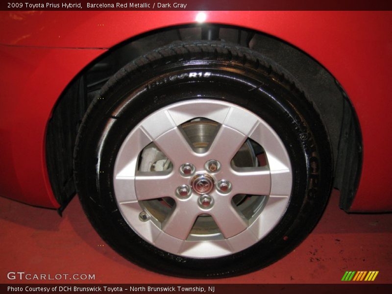 Barcelona Red Metallic / Dark Gray 2009 Toyota Prius Hybrid