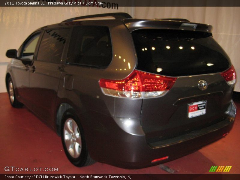 Predawn Gray Mica / Light Gray 2011 Toyota Sienna LE