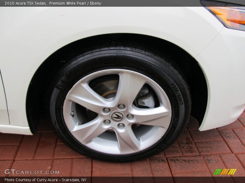 Premium White Pearl / Ebony 2010 Acura TSX Sedan