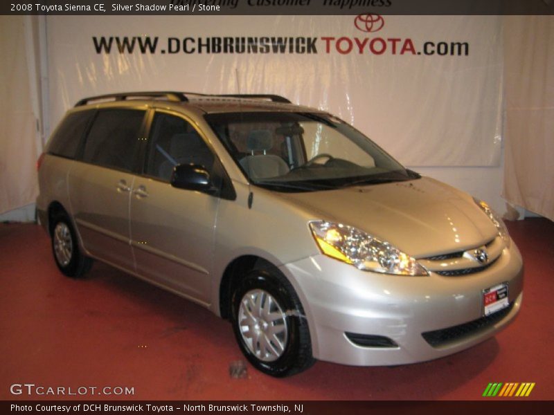 Silver Shadow Pearl / Stone 2008 Toyota Sienna CE