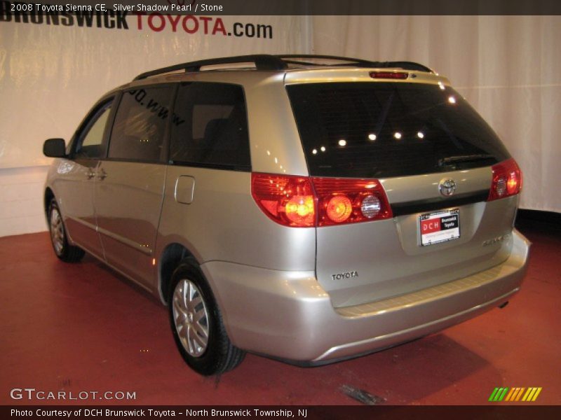 Silver Shadow Pearl / Stone 2008 Toyota Sienna CE