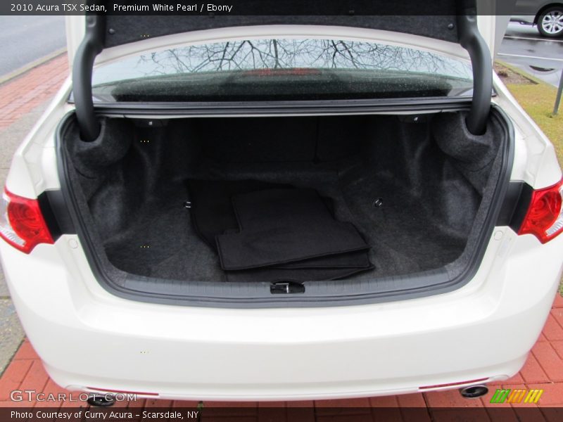 Premium White Pearl / Ebony 2010 Acura TSX Sedan