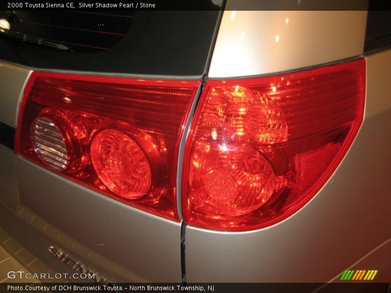 Silver Shadow Pearl / Stone 2008 Toyota Sienna CE