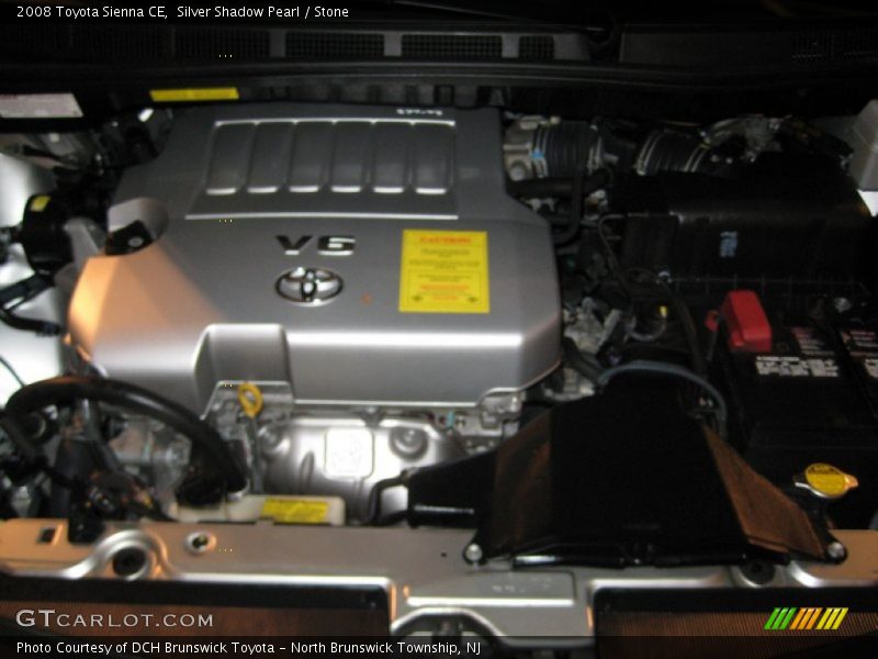 Silver Shadow Pearl / Stone 2008 Toyota Sienna CE