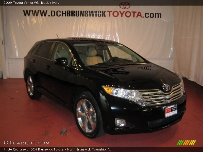 Black / Ivory 2009 Toyota Venza V6