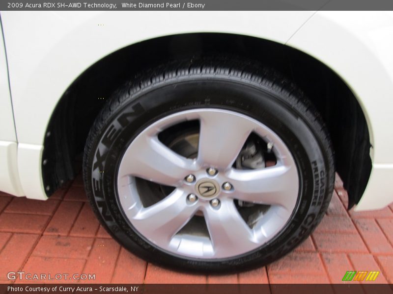 White Diamond Pearl / Ebony 2009 Acura RDX SH-AWD Technology