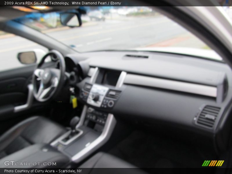 White Diamond Pearl / Ebony 2009 Acura RDX SH-AWD Technology